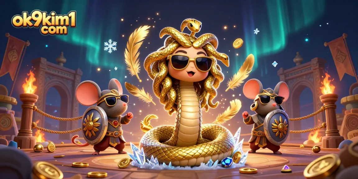 Engage with exciting gaming at ok9kim1 com amid vibrant casino elements and energetic atmosphere.