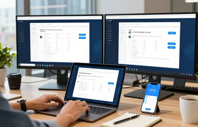 Navigate the Telegram Chinese Version interface seamlessly with language setup tools in a modern workspace.